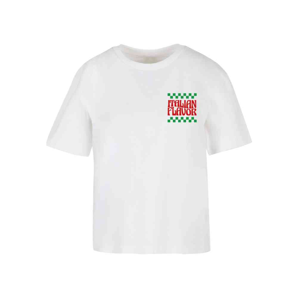 Miss Tee - Italian Flavor Ladies T-shirt - White